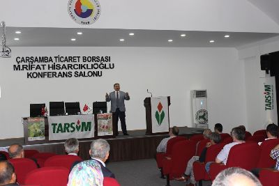 Çarşambalı Üreticilere Tarsim’in Faydaları Anlatıldı