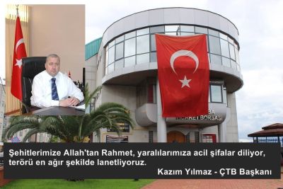Başkan YILMAZ; Terörü Sert Bir Dille Kınadı!