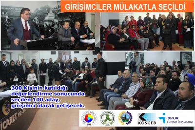 Çarşamba’da Girişimciler, Mülakatla Seçildi!