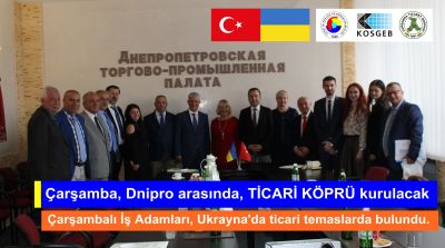 Çarşamba, Dnipro Arasında, Ticari Köprü Kurulacak