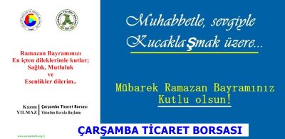 Ramazan Bayramınızı En İçten Dileklerimle Kutlar; Sağlık, Mutluluk ve Esenlikler Dilerim..