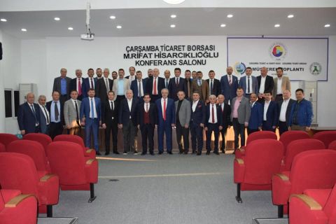 Çarşamba Tso Başkanı Ahmet YILMAZ Güven Tazeledi