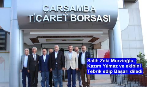 Murzioğlu, Tebrik Edip Başarı Diledi.