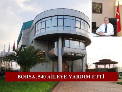 Borsa, 540 Aileye Yardım Etti