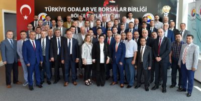 Karadeniz Bölgesi Oda ve Borsaları Tobb’da Bir Araya Geldi