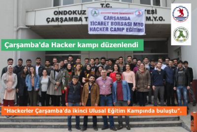 Çarşamba'da Hacker Kampı Düzenlendi