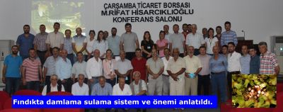 Damla Sulama Anlatıldı