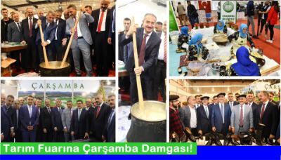 Tarım Fuarına Çarşamba Damgası!